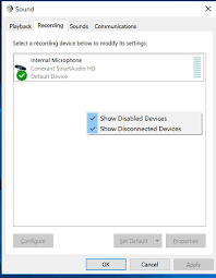 Doing this will set it as the default microphone, so you don't have to change it every time. How To Enable And Set Default Microphone In Windows 10 Simplehow