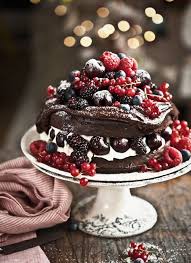 Black Forest Berry Gateaux Moco Choco What Katie Ate Berry Cake Desserts