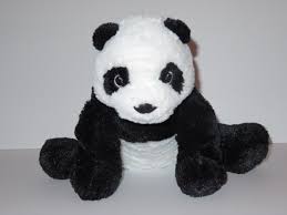 Ikea Kramig Plush Panda Bear Stuffed Animal Toy Doll 13 Black White Sewn Eyes Bear Stuffed Animal Panda Bear Soft Stuffed Animals