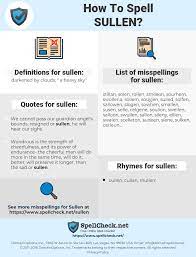 How To Spell Sullen (And How To Misspell It Too) | Spellcheck.net