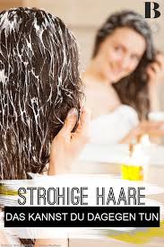 Auch sprödes haar enthält durch die maske mehr glanz. Das Kannst Du Gegen Strohige Haare Tun Strohige Haare Haare Pflegen Trockene Haare Hausmittel