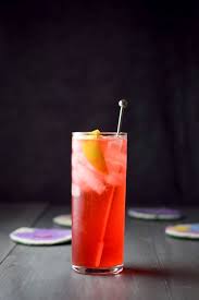 Use a fine mesh strainer if you want to. Slow Gin Fizz Plymouth Sloe Gin Bombay Sapphire Gin Simple Syrup Lemon Juice Soda Water A Cherry Slow Gin Fizz Gin Fizz Cocktail Gin Fizz