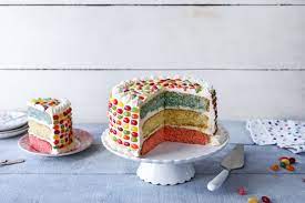 How to store a layer cake. 3 Layer Rainbow Cake Recipe Odlums