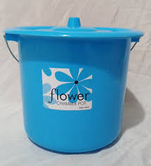 Plastic Arinola/ Plastic Chamber Pot/ Peeing Pot/ Brand: FLOWER (2 Sizes)  Random Color | Lazada PH
