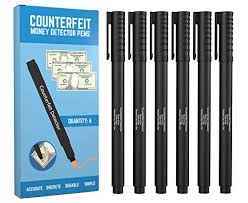 The money markers are the top of the line pens for fake bills. Buying Guide Money Marker 5 Counterfeit Pens Counterfeit Bill Detecto