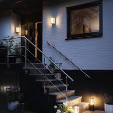 Philips Hue White Color Ambiance Impress Wandleuchte Schwarz 240x120 Philips Hue 1742930p7 Aussenbeleuchtung Haus Wandleuchte Aussenbeleuchtung