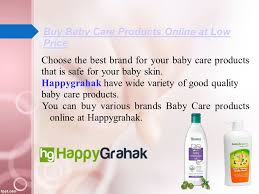 Buy Online Baby Care Products Ppt Download