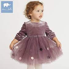 Db6035 Dave Bella Baby Princess Girl Wedding Birthday Dress Flower Children Clothes Infant Desig Dresses Kids Girl Baby Girl Party Dresses Birthday Girl Dress