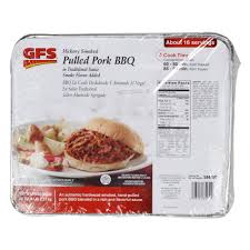 Pulled Pork Bbq 5 Lb Tray Find This And Other Bbq Menu Items At Your Local Gordon Food Service Store Bbq Pulled Pork Bbq Menu Smoked Cooking