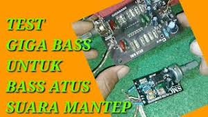 Bagaimana cara menambah performa nada bass pada perangkat audionya. Cara Pasang Giga Bass Pada Amplifier Bass Atus Youtube