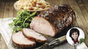 Darnes De Thon Au Caramel De Vinaigre Balsamique Recettes Iga Barbecue Poisson Recette Rapide Pork Roast Pork Roast Recipes Pork