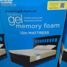 Find a great collection of gel memory foam queen size mattresses at costco. Costco Sale Sleep Innovations Novaform Gel Memory Foam 12 Inch Mattress Queen 349 99 King 549 99