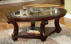 Update the living room with quality coffee tables. Perseus Glass Top Oval Coffee Table Montreal Xiorex