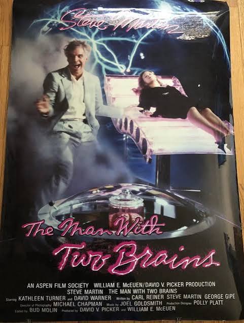 Steve Martin's humor shines in The Man with Two Brains