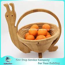 Collapsible bamboo fruit basket bowl foldable kitchen storage wood holder. Amazon Hot Sell Collapsible Food Safe Wooden Bamboo Fruit Basket With Apple Shaped China Bamboo And Basket Price Made In China Com