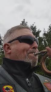 So i said I'd play "TAPS", for Toms memorial ride and placing in the wall.  I wanted to wait until the face plate was completed. Probably more of an  excuse, for an emotional moment to pass and try and ...