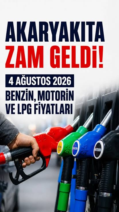 Benzin, Motorin ve LPG Fiyatları Nereye Gidiyor? 4 Ağustos Gelişmeleri