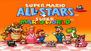 It is a 3d game developed and published by nintendo in 1996. Super Mario Bros All Stars Snes Novocom Top