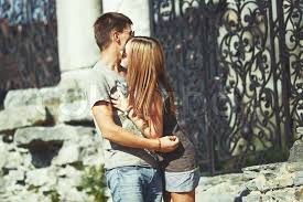 Your teen couple stock images are ready. Sweet Teen Couple Bonding Posing Stock Image Colourbox