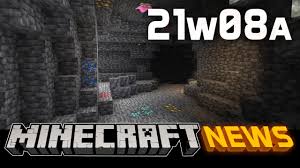 Minecraft 1.17 snapshot 21w08a added a new deepslate block along with ores! What S New In Minecraft Snapshot 21w08a Youtube