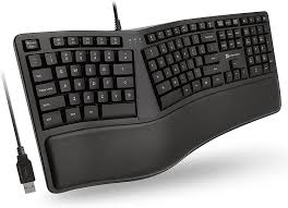 Gateron blue, brown, red features: Amazon Com X9 Performance Ergonomic Keyboard Wired With Wrist Rest Type Comfortably Longer Usb Split Keyboard For Laptop With Cushion 110 Keys 17 Shortcuts And 5ft Cable Ergo Keyboard For Pc Computer Electronics