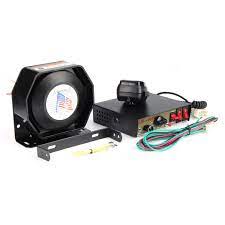 400w 8 Sound Loud Car Warning Alarm Police Fire Siren Horn Pa Speaker Mic System Sale Banggood Com