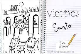 Check spelling or type a new query. Dibujo De Viernes Santo Para Colorear Manualidades Infantiles