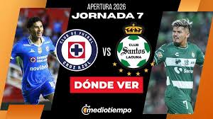 Cruz Azul vs. Santos EN VIVO: ¿A qué hora y dónde ver HOY Jornada 7 Liga MX 2026?