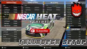 Nascar heat 2 brings the most. Fast 210mphs Nh3 Talladega Custom Setup Cup Xfinity Truck By Thepottles