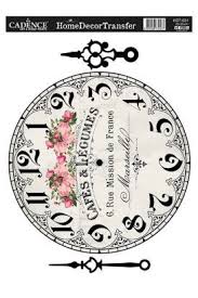 Cadence Home Decor Kolay Transfer Hdt 031 25x35 Dekor Saatler Baski