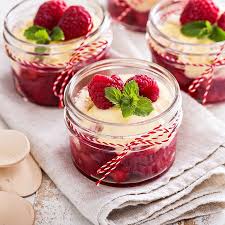 Wer möchte, kann das schnelle dessert noch mit etwas zitronenzucker toppen. Schnelles Low Carb Himbeer Dessert Im Glas Rezept Fur Nachtisch