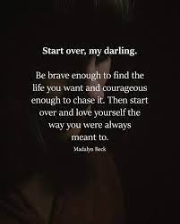Start Over Reminder Quotes Starting Over Quotes Inspirational Quotes