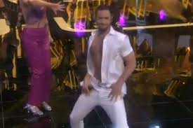 Måns zelmerlöw & petra mede love love peace peace (live interval act at the grand final esc 2016). Mans Zelmerlow Twerks Shirtless With Petra Mede As They Present Eurovision Song Contest Mirror Online