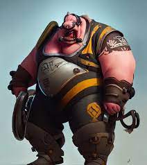 portrait of roadhog from overwatch, Cyril Roland naomi | Stable Diffusion |  OpenArt