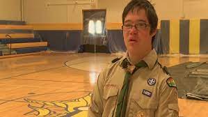 Boy Scout With Down Syndrome Raises Money For Alanson Public Schools Wpbn
