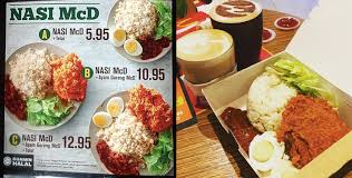 View the latest mcdonalds menu prices & calories (updated). M Sia Mcdonald S Selling Nasi Lemak S Poreans Going Jb Take Note Mothership Sg News From Singapore Asia And Around The World