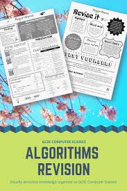 Algorithms Revision Computer Science Lessons Gcse Computer Science Teaching Computers