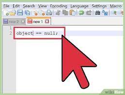 How To Check Null In Java (With Pictures) - Wikihow