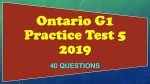 Ontario G1 Practice Test 5 40 Q A In 2020 Practice Testing Knowledge Test Multiple Choice Test