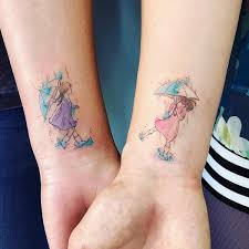 50 Amazing Tattoo Pictures Art And Design Matching Sister Tattoos Matching Tattoos Sister Tattoos