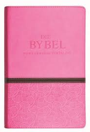 Funky Luukse Leer Pienk Bybel Funky Bible Language