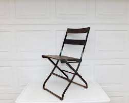 Vintage Wrought Iron And Wood Folding Bistro Chair Antique Chairs Chair Bistro Chairs