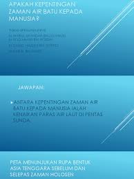 Kepentingan kepelbagaian sumber bumi kepada manusia. Apakah Kepentingan Zaman Air Batu Kepada Manusia