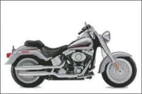 Maybe you would like to learn more about one of these? 2010 Silver Harley Davidson Fatboy Motorcycle Cross Stitch Pattern On Popscreen