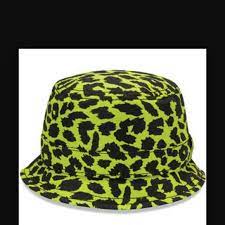 Jeremy Scott Leopard Print Bucket Hat Hats Bucket Hat Hat Fashion