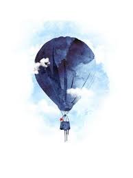 Bye Bye Baloon Giclee Print Robert Farkas Art Com In 2021 Baloon Art Grace Art Watercolor Girl