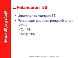 Budaya sisih, susun, sapu, seragam dan sentiasa amal yang dipraktikkan secara harian menjadikan ruang persekitaran bertugas di mdl lebih selesa dan kondusif. Amalan Persekitaran Berkualiti 5 S Susun Sisih Sentiasa