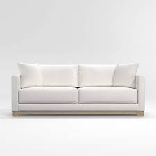 This item can be returned within 30 days of delivery. Gather Petite Wood Base 88 Sofa Reviews Crate And Barrel
