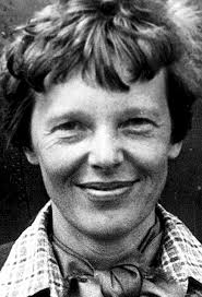 Earhart Visited Here, Marker Says