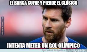 El Clasico Sorriu Ao Real E Internautas Cairam Em Cima De Messi Eis Os Memes